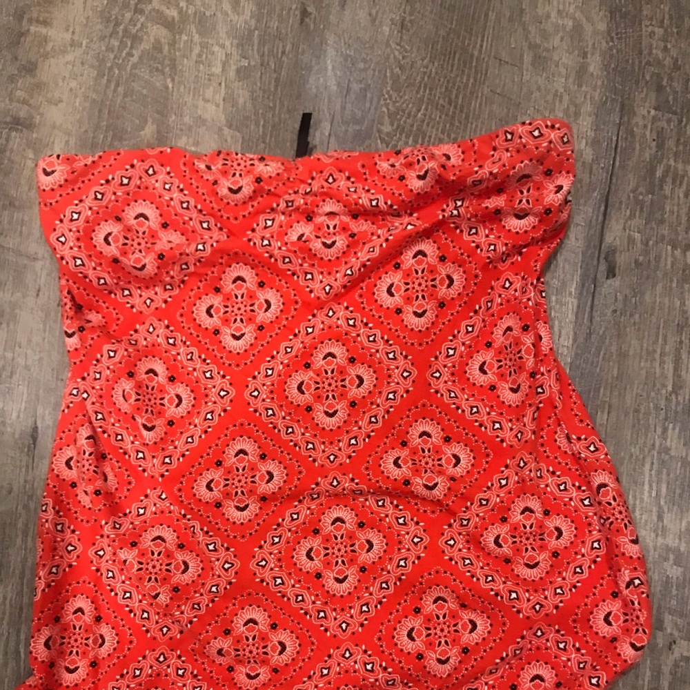 Bandana Style Tube Top